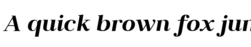 Preview of FONTSPRING DEMO - Millard Bold Italic font