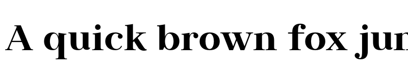 Preview of FONTSPRING DEMO - Millard Bold font