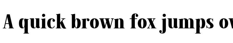 Preview of FONTSPRING DEMO - Millard Condensed Bold font