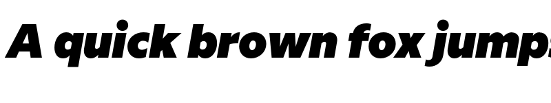 Preview of FONTSPRING DEMO - Milliard Black Italic font