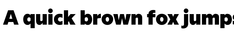 Preview of FONTSPRING DEMO - Milliard Heavy Regular font