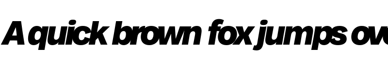 Preview of FONTSPRING DEMO - Milligram Macro Extrabold Italic font