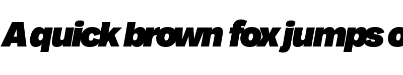 Preview of FONTSPRING DEMO - Milligram Macro Heavy Italic font