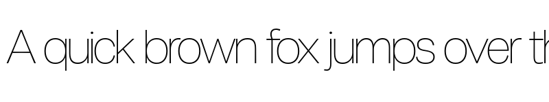 Preview of FONTSPRING DEMO - Milligram Macro Thin Regular font