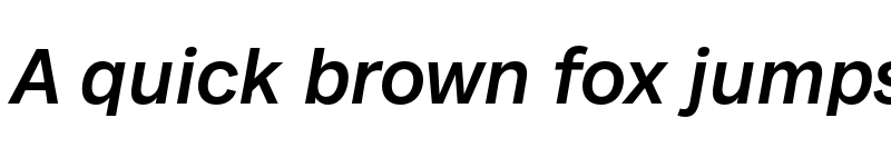 Preview of FONTSPRING DEMO - Milligram Text Medium Italic font