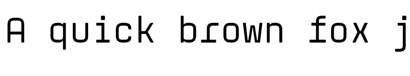 Preview of FONTSPRING DEMO - Mingray Mono Lt Regular font