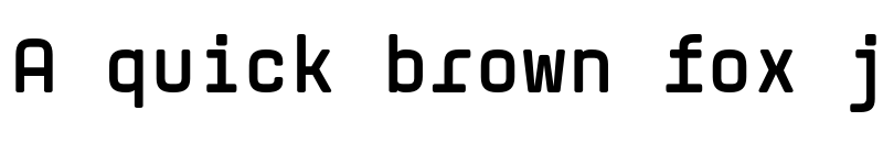 Preview of FONTSPRING DEMO - Mingray Mono Regular font