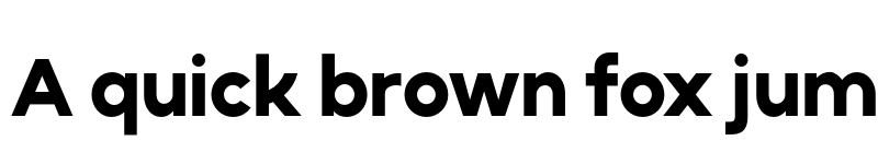 Preview of FONTSPRING DEMO - Minork Sans Black Regular font