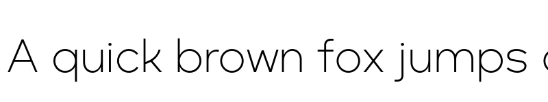 Preview of FONTSPRING DEMO - Minork Sans ExtLt Regular font