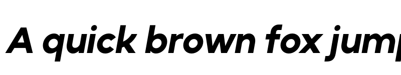 Preview of FONTSPRING DEMO - Minork Sans Heavy Italic font