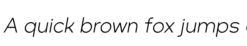 Preview of FONTSPRING DEMO - Minork Sans Light Italic font