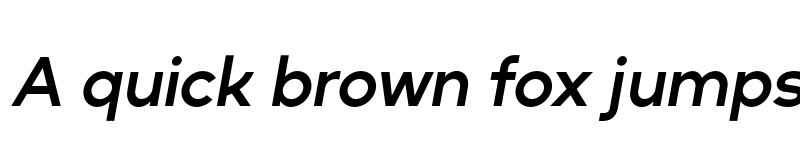 Preview of FONTSPRING DEMO - Minork Sans SemBd Italic font