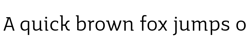 Preview of FONTSPRING DEMO - Mir Regular font