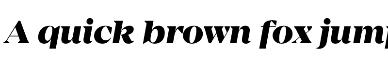 Preview of FONTSPRING DEMO - Mirador ExtraBold Italic font