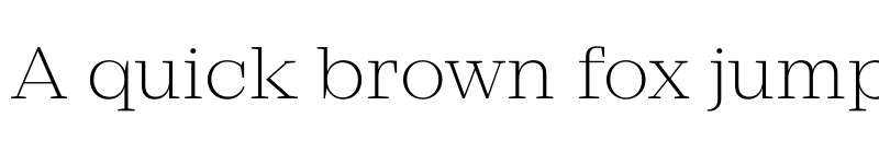 Preview of FONTSPRING DEMO - Mirador ExtraLight Regular font