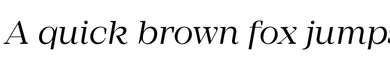 Preview of FONTSPRING DEMO - Mirador Italic font