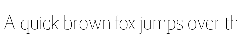 Preview of FONTSPRING DEMO - Miragem ExtraLight Regular font