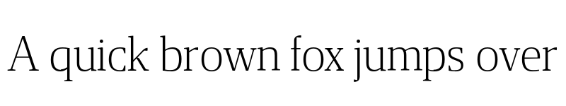 Preview of FONTSPRING DEMO - Miragem Light Regular font