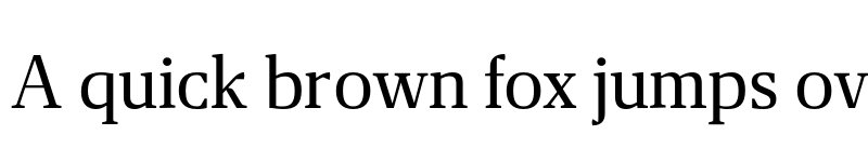 Preview of FONTSPRING DEMO - Miragem Normal Regular font