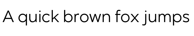 Preview of FONTSPRING DEMO - Mirai Regular font