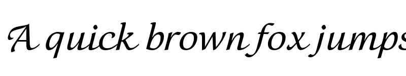 Preview of FONTSPRING DEMO - Mirandolina CalligrOne Regular font