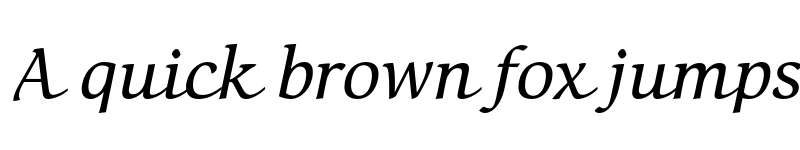 Preview of FONTSPRING DEMO - Mirandolina CalligrThree Regular font