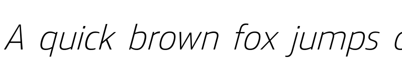 Preview of FONTSPRING DEMO - Mitram Italic font