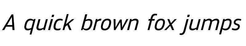 Preview of FONTSPRING DEMO - Mitram SemiBold Italic font