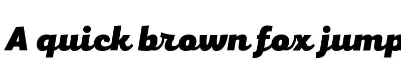 Preview of FONTSPRING DEMO - Mixa Black Regular font