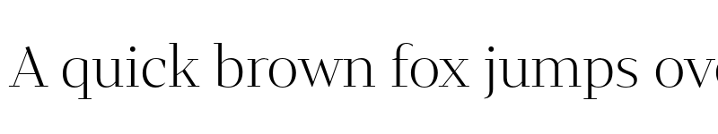 Preview of FONTSPRING DEMO - Mixta Didone Light Regular font