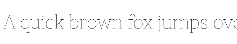 Preview of FONTSPRING DEMO - Mixta Pro Hair Regular font