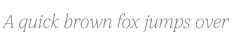 Preview of FONTSPRING DEMO - Mixta Pro Thin It Regular font