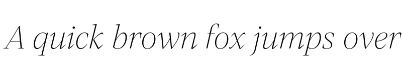 Preview of FONTSPRING DEMO - Mixta Pro UltraLight It Regular font