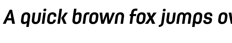 Preview of FONTSPRING DEMO - Moderna Condensed Bold It Regular font