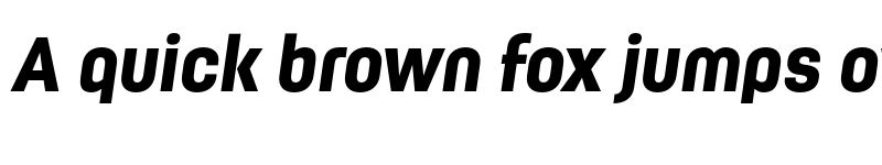 Preview of FONTSPRING DEMO - Moderna Condensed Heavy It Regular font