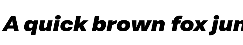 Preview of FONTSPRING DEMO - Moderna Sans Black Ext It Regular font