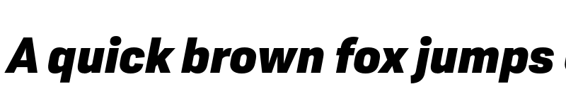 Preview of FONTSPRING DEMO - Moderna Sans Black It Regular font