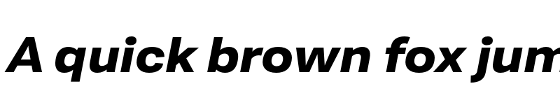 Preview of FONTSPRING DEMO - Moderna Sans Bold Ext It Regular font