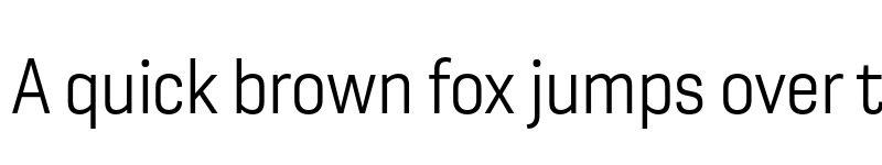 Preview of FONTSPRING DEMO - Moderna Sans Light Cnd Regular font