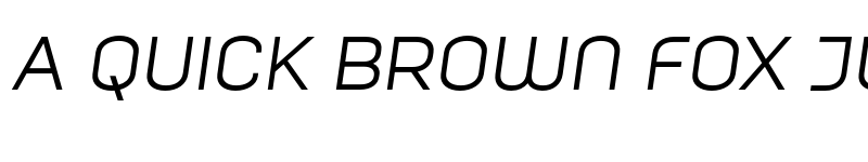 Preview of FONTSPRING DEMO - ModernaUnicase Light Italic font