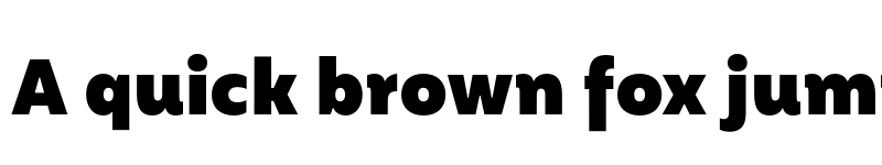 Preview of FONTSPRING DEMO - Mohr Alt Black Regular font