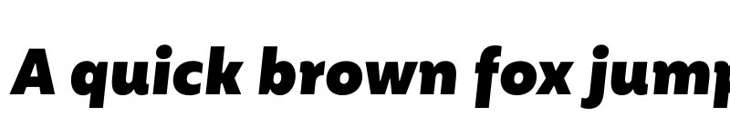 Preview of FONTSPRING DEMO - Mohr Black It Regular font