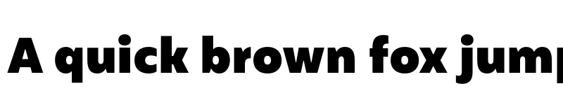 Preview of FONTSPRING DEMO - Mohr Black Regular font