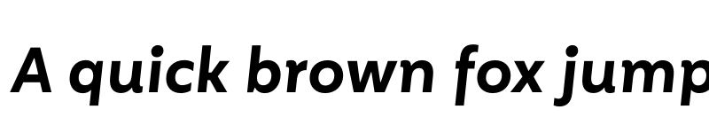 Preview of FONTSPRING DEMO - Mohr SemiBold It Regular font