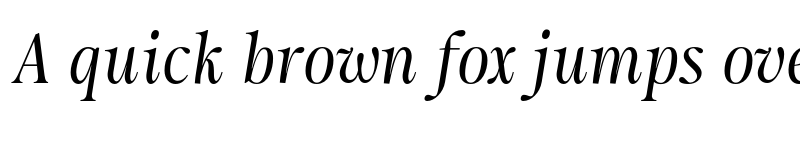 Preview of FONTSPRING DEMO - Moisette Italic font
