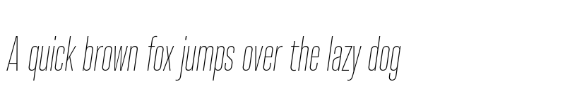 Preview of FONTSPRING DEMO - Molde Compressed-UltraLight Italic font