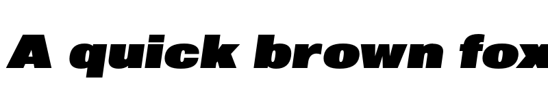 Preview of FONTSPRING DEMO - Molde Expanded-Heavy Italic font