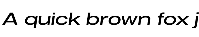 Preview of FONTSPRING DEMO - Molde Expanded-Medium Italic font