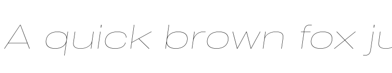 Preview of FONTSPRING DEMO - Molde Expanded-Thin Italic font