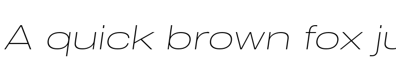 Preview of FONTSPRING DEMO - Molde Expanded-Ultralight Italic font